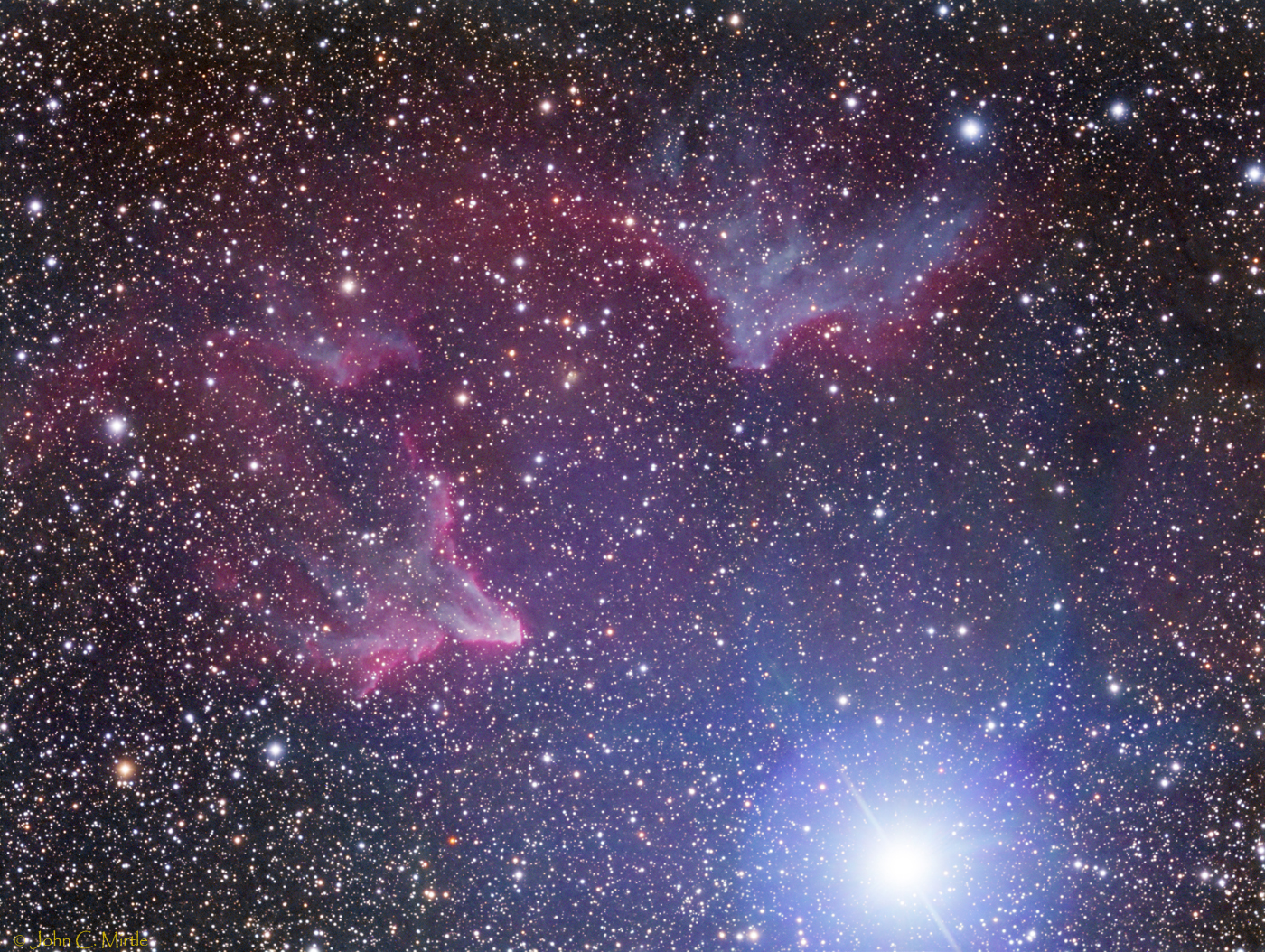 IC59 and 69 in Cassiopeia