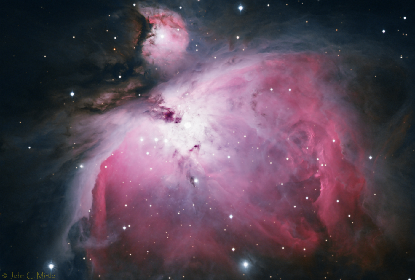 M43 - Detached portion of the Orion Nebula