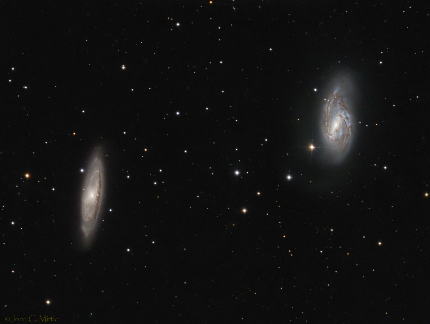 M65-66 - Galaxies in Leo