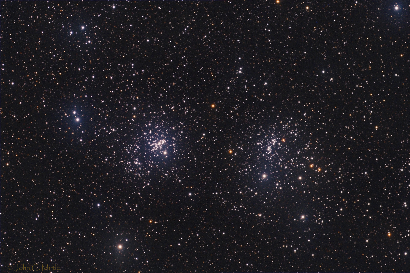 Double Cluster in Perseus