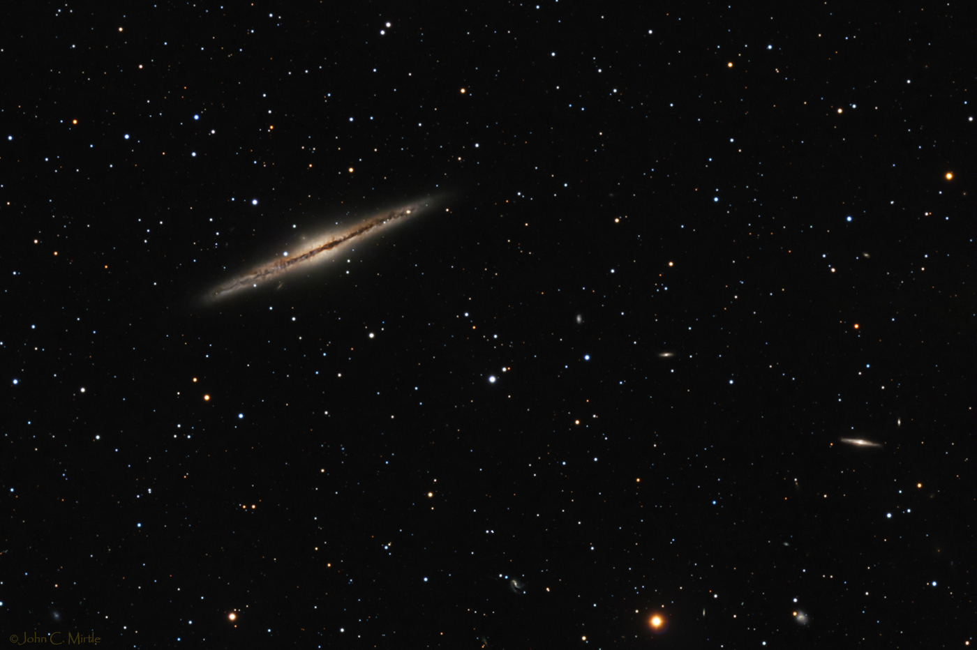 NGC891 - Galaxy in Andromeda