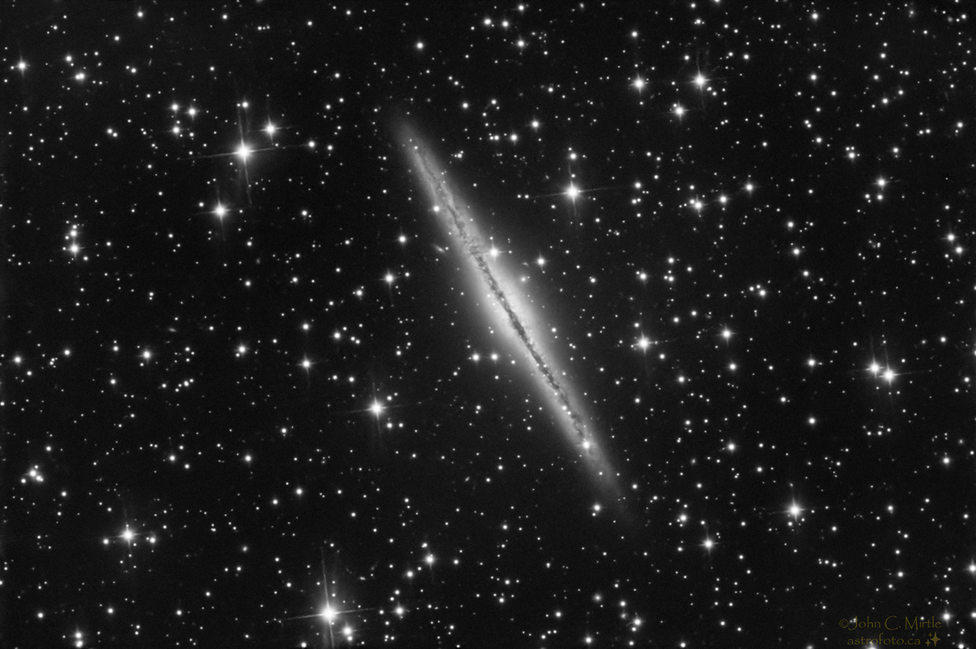 NGC891 - Galaxy in Andromeda