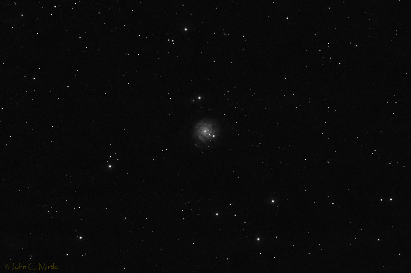 NGC3344 - Spiral Galaxy in Leo Minor