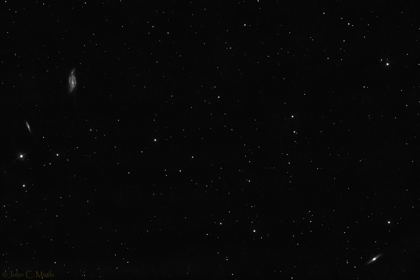 NGC4026 - edge-on spiral Galaxy in Ursa Major