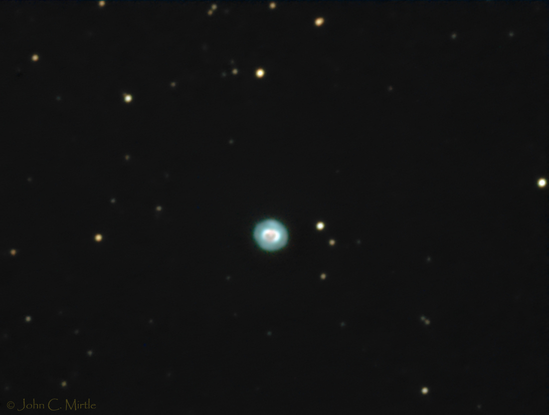NGC7662 - Planetary nebula in Andromeda