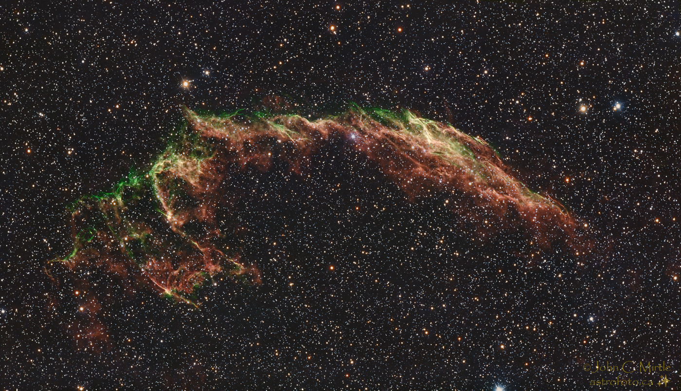 NGC6992 - Eastern partion of the Veil Nebula