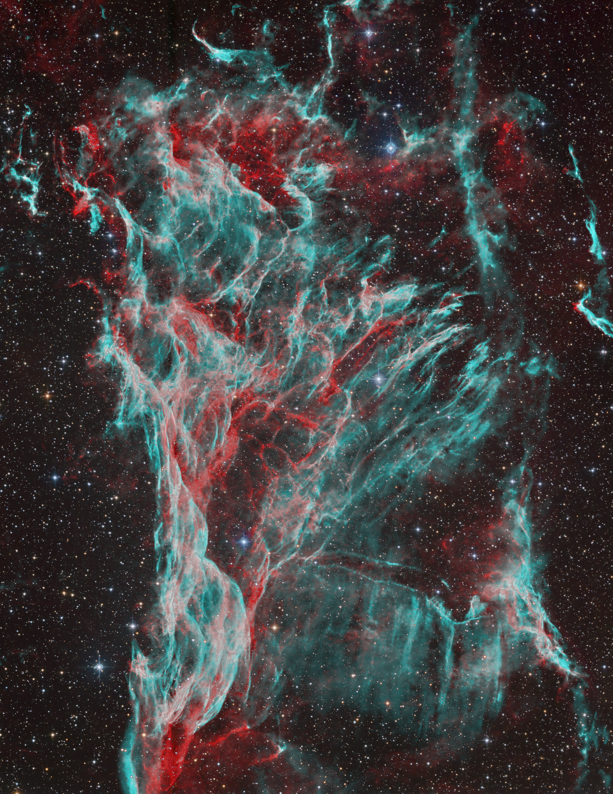 Fleming's Triangular Wisp in HOO+RGB
