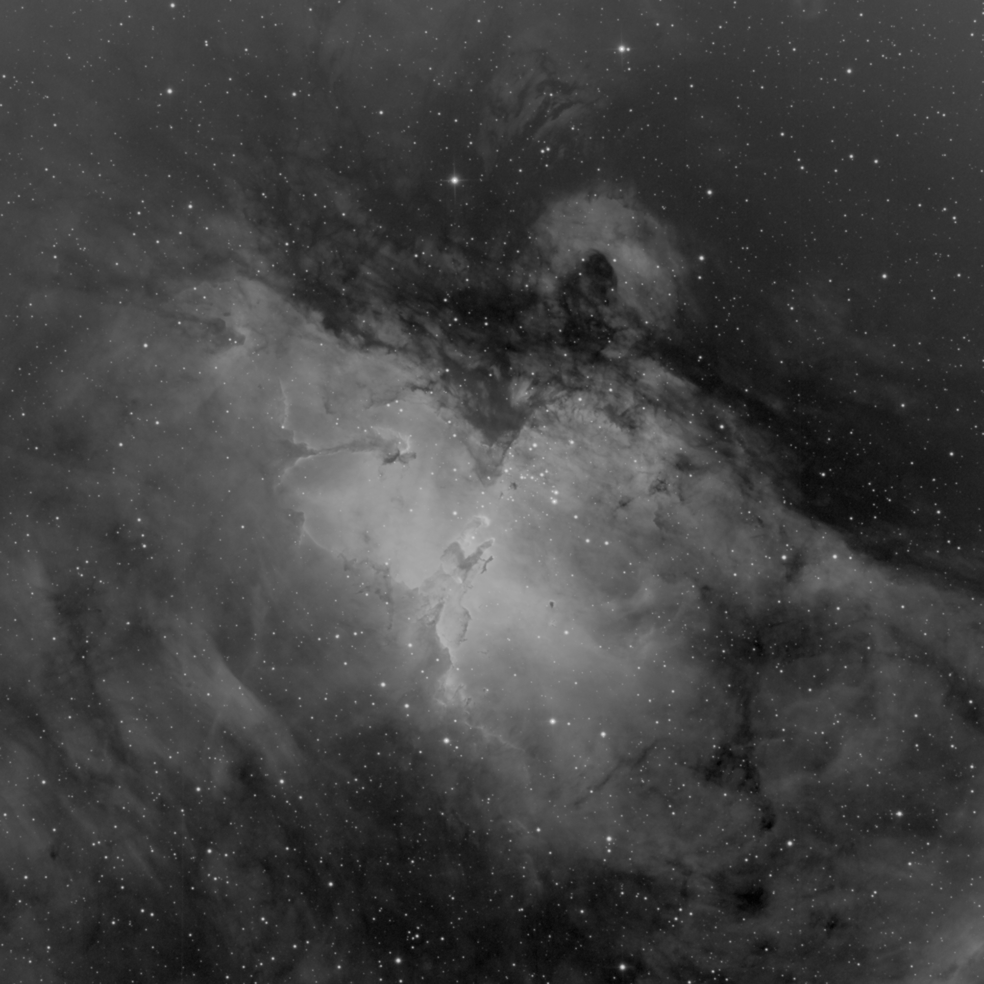 M16 in H-Alpha