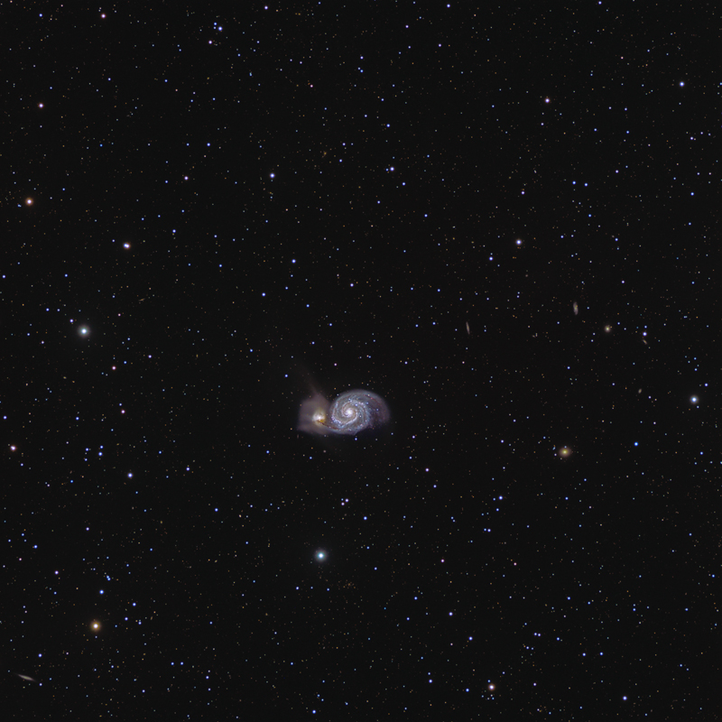 M51 LRGB AP155 U16M