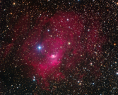 The Bubble Nebula in HaRGB