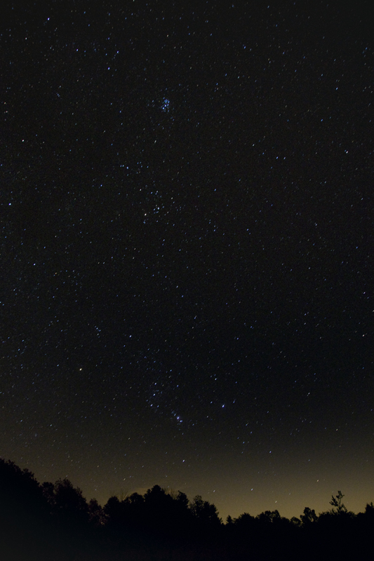 Orion, Hyades, Pleaides
